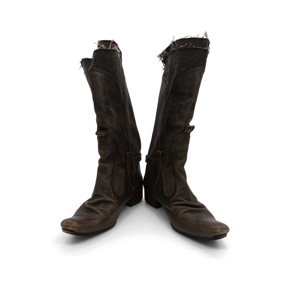 [23~240]ALFREDOBANNISTER 알프레도 배니스터 레더 부츠 상품이미지1