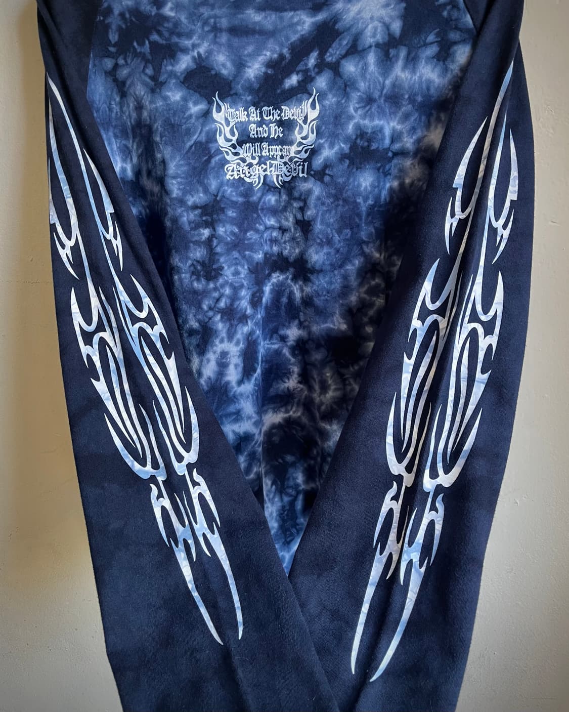 Vintage Tribal Flame Tie-Dye Long Sleeve 상품이미지6