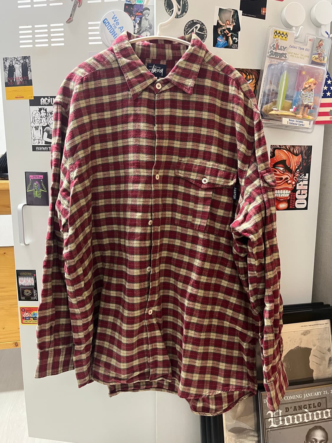90s Usa made 스투시 셔츠 상품이미지1