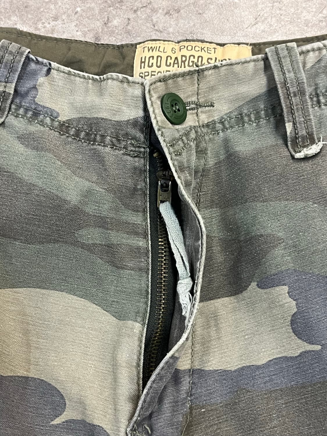 빈티지 HCO 카모 카고 하프 팬츠 32 #csz4142 상품이미지6