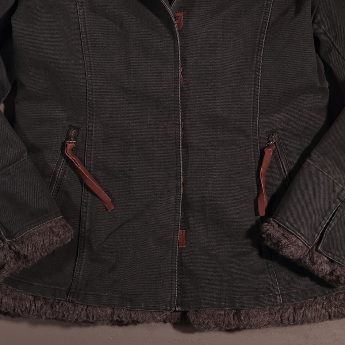 일본빈티지 펑크 퍼 자켓 상품이미지3