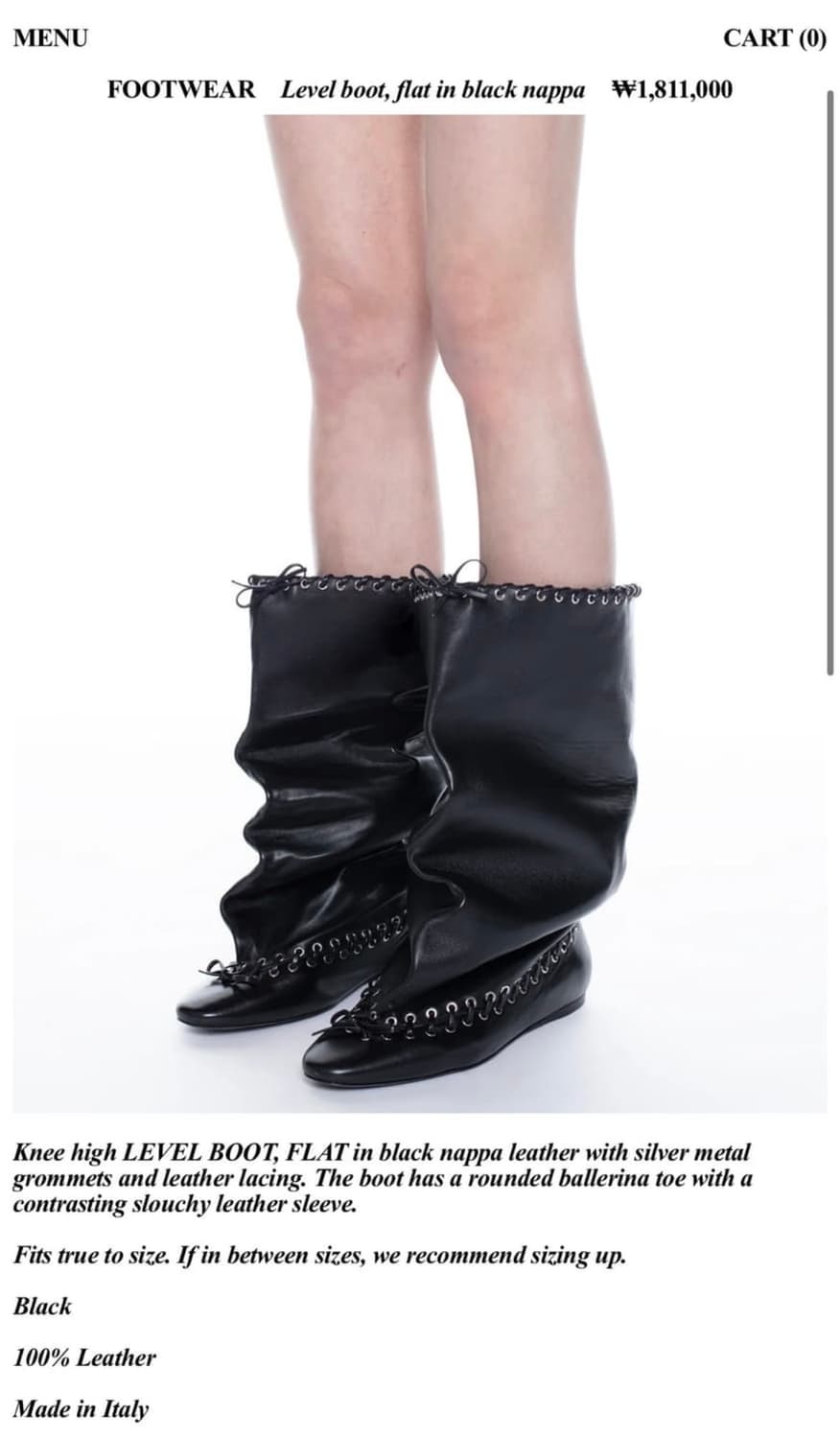 어거스트바론 level boots 235 (36) 상품이미지1