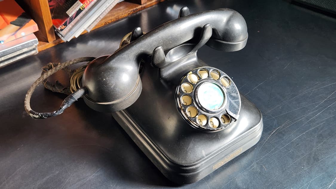 옛날 다이얼 골동품 전화기 상품이미지2