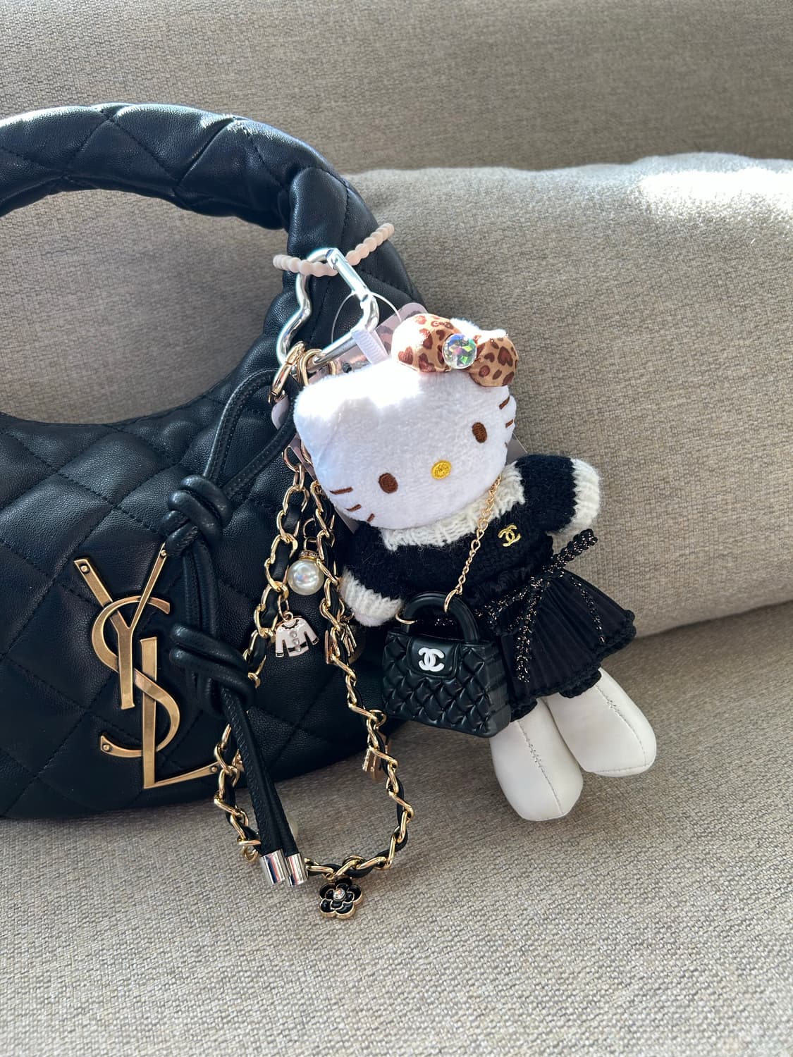 (26)롱다리키티 커스텀키링-🖤 Black Classic 🖤 상품이미지7