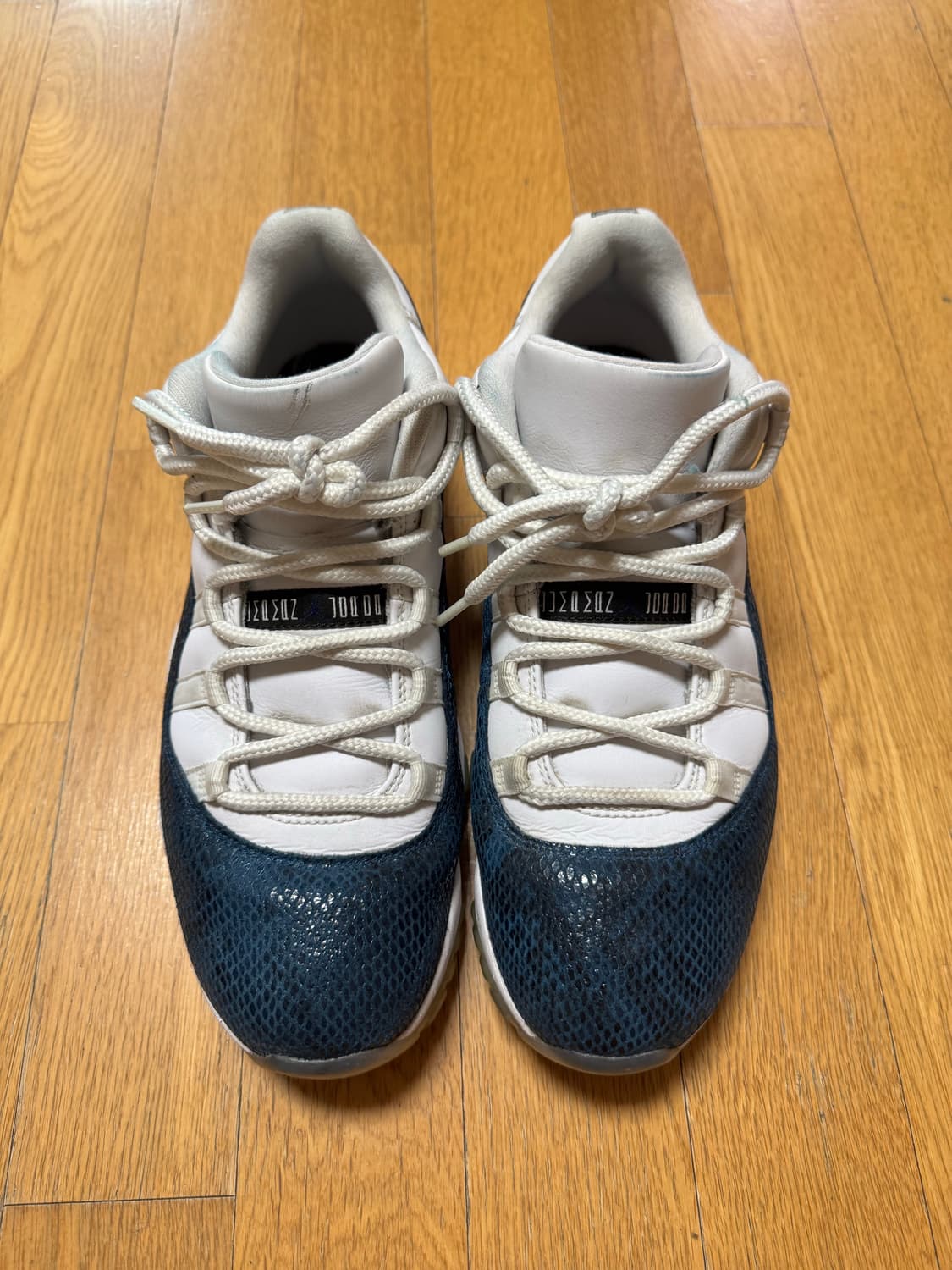 나이키 조던 11 로우 네이비 스네이크스킨 남뱀 280 상품이미지2