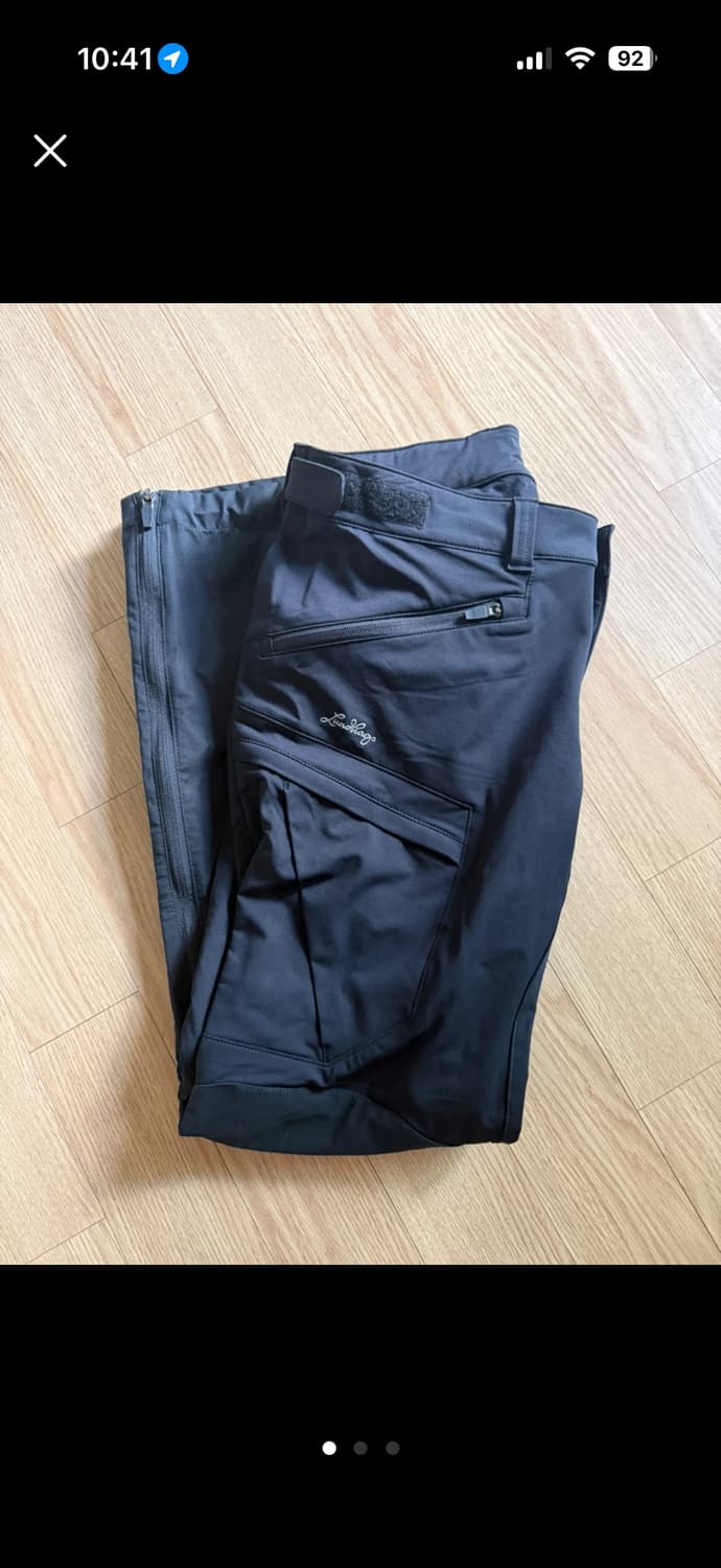 룬닥스 크링 2 팬츠 블랙 롱 M 상품이미지1