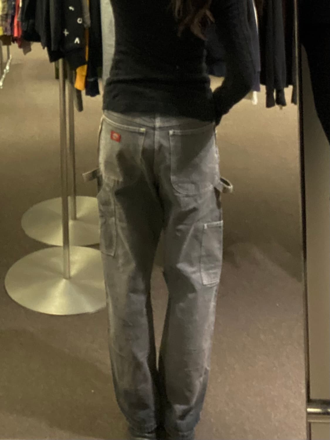 31x34)디키즈 빈티지 흑청 워크팬츠 상품이미지1