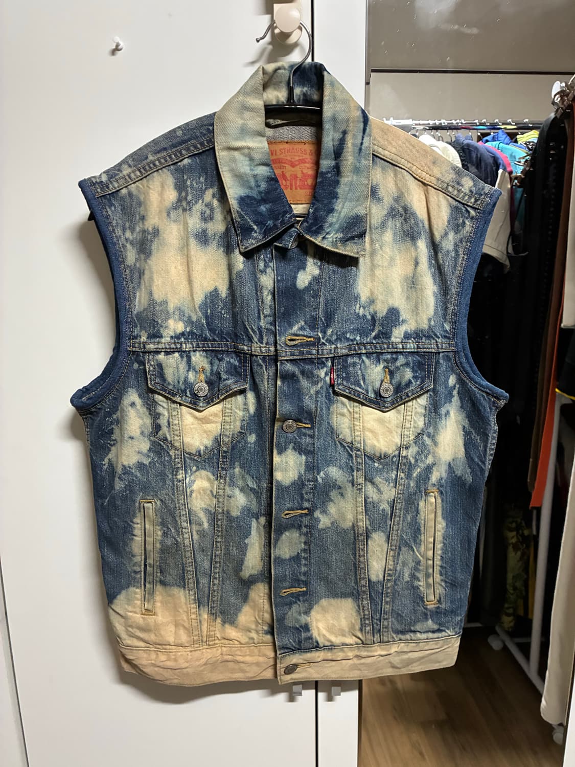 리바이스 조끼 베스트 S/90 상품이미지1