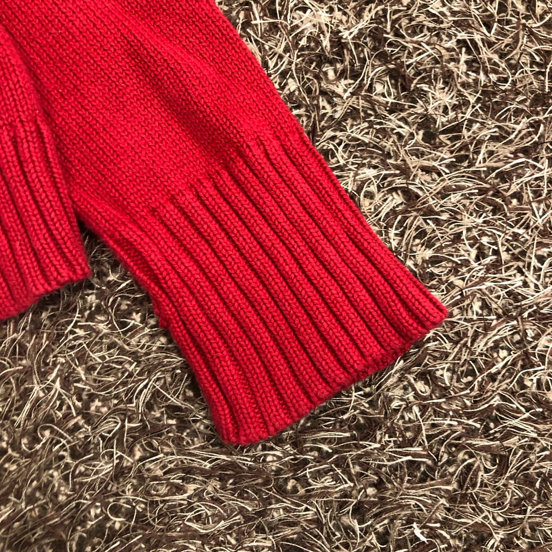 로렌 랄프로렌 폴로 금장 헤리티지 로고 코튼 니트 후드집업 상품이미지3