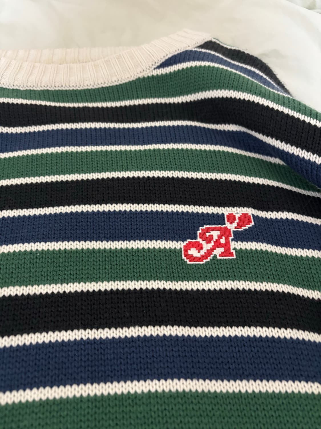 에이드 줄무늬 니트 상품이미지3