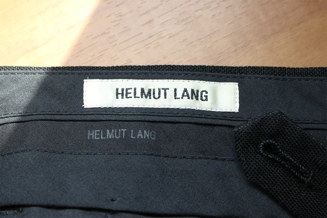 헬무트랭 블랙 트라우저  상품이미지7