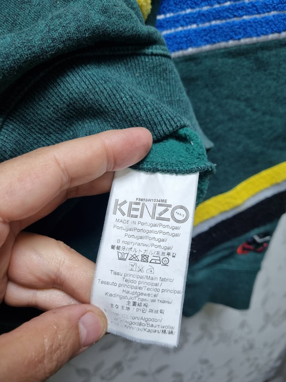 [xl/정품] 겐죠 기모 맨투맨 상품이미지5