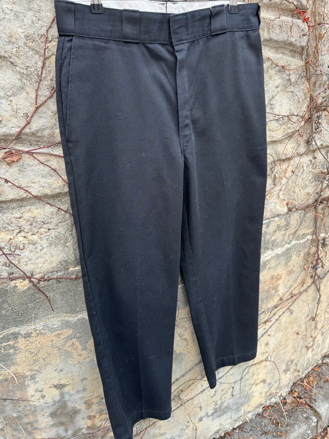 90s 디키즈 빈티지 made in usa 874 치노 팬츠 블랙 상품이미지5