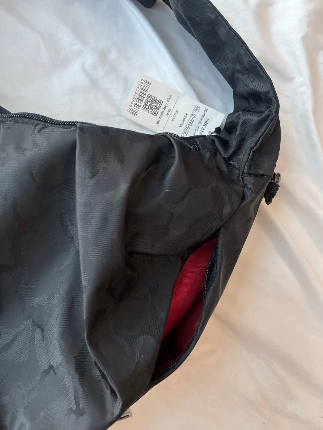 (새상품) Y’SACCS 요지 야마모토 카모 셔링 숄더 백 토트 백 상품이미지7