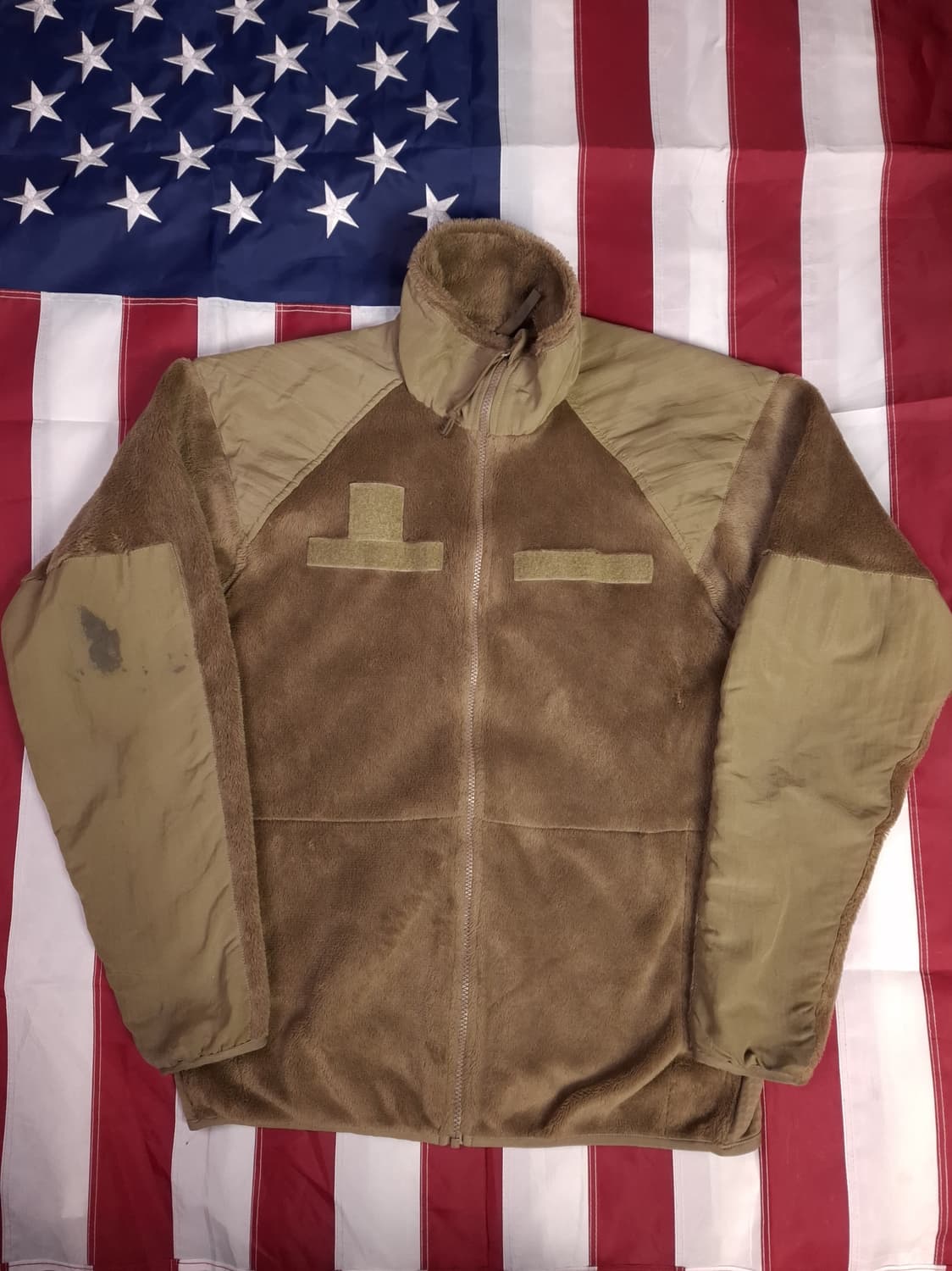 오리지날 미군 지급용 신형 OCP 폴라텍 후리스자켓 상품이미지1