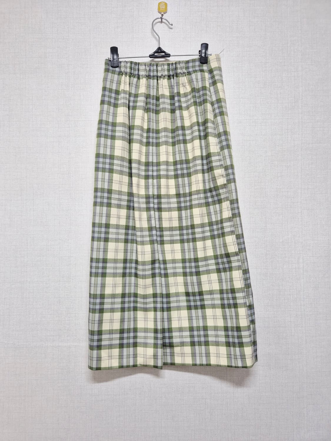 체크 롱 스커트 상품이미지2