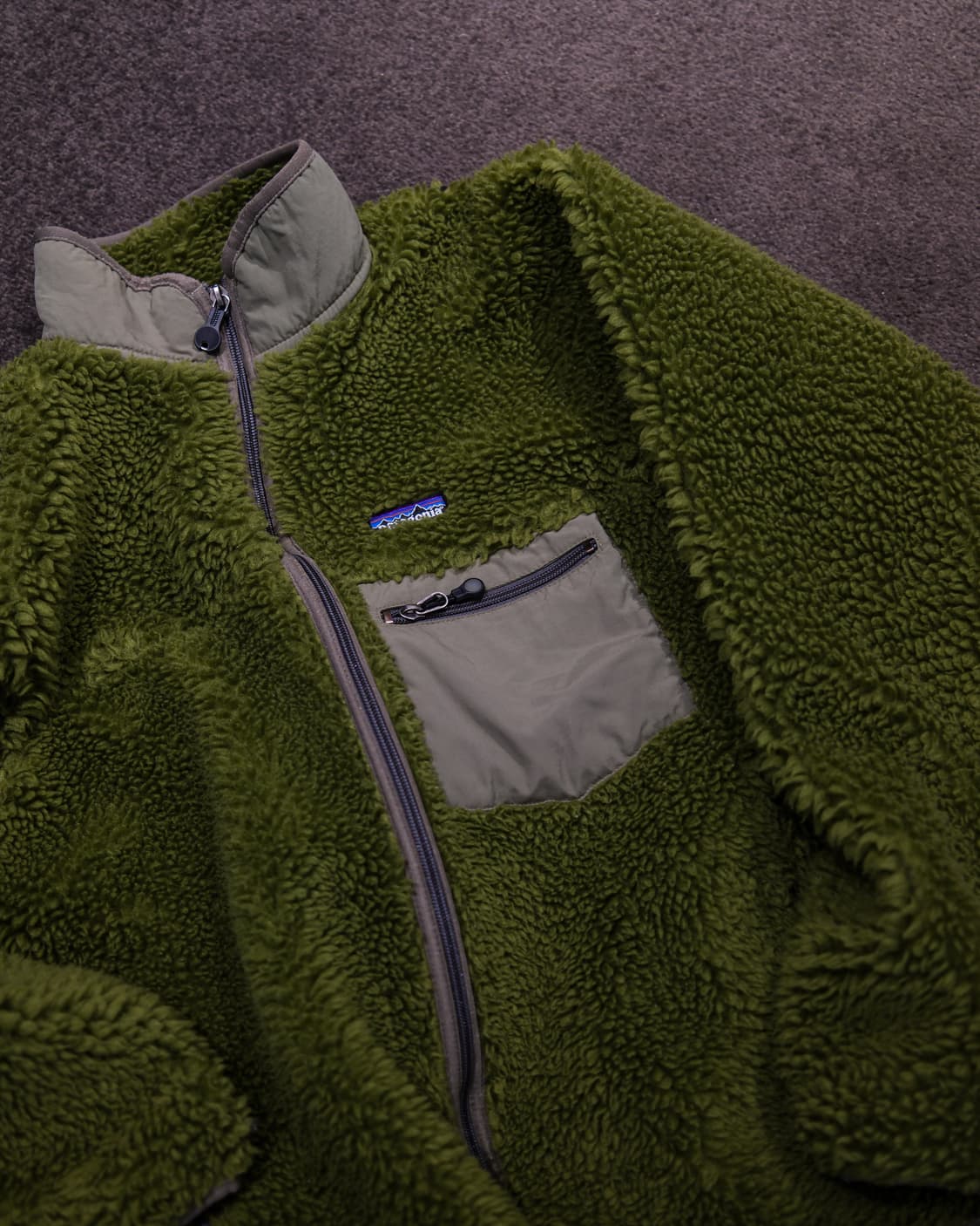 Patagonia 00's 딥파일 자켓 그린 M사이즈 상품이미지1