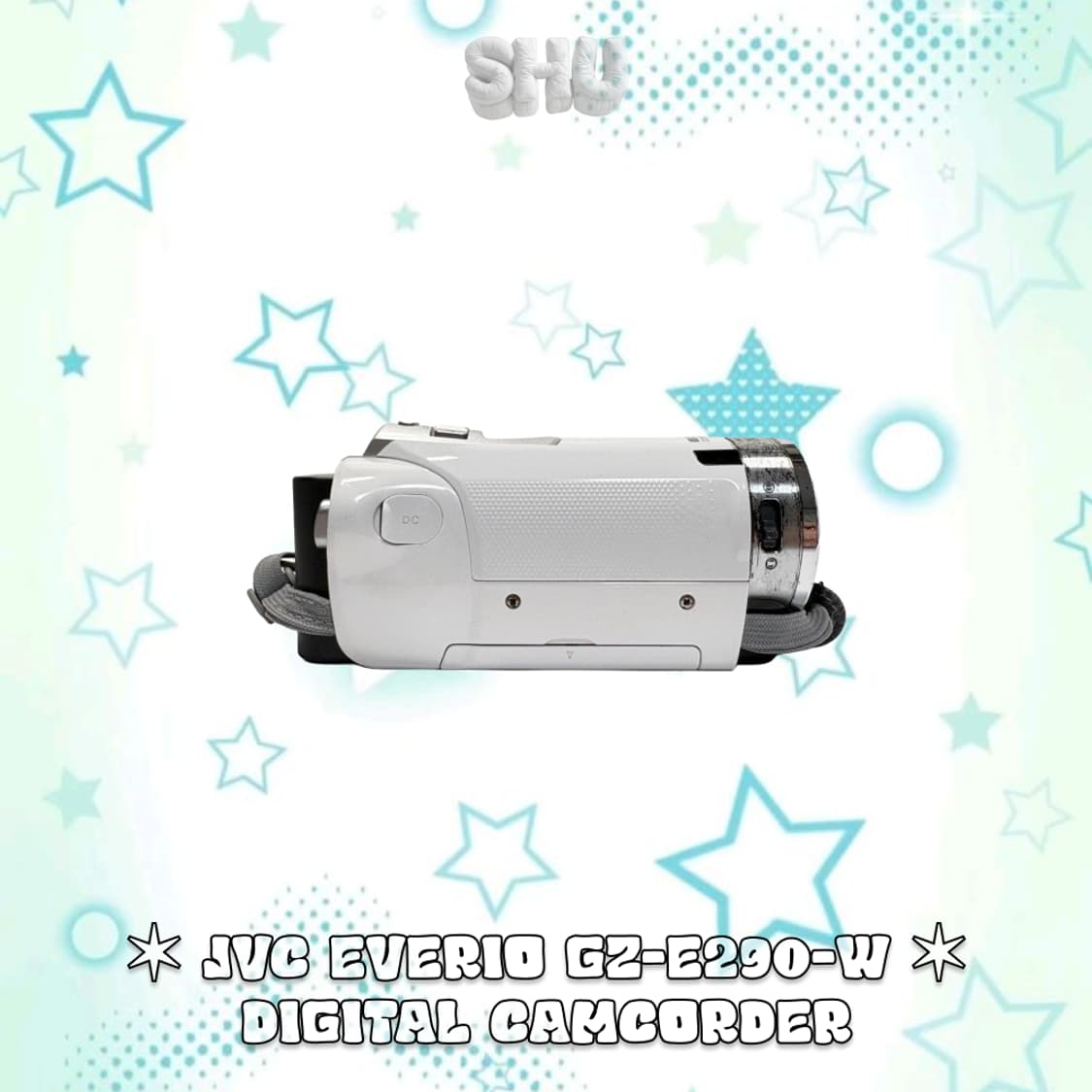 JVC GZ-E290-W 빈티지 캠코더 화이트 상품이미지5