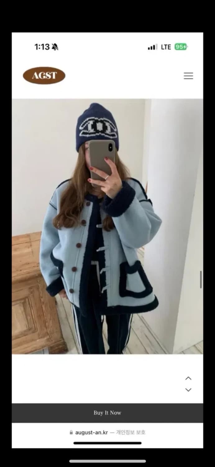 어거스트바이안 무스탕  상품이미지1