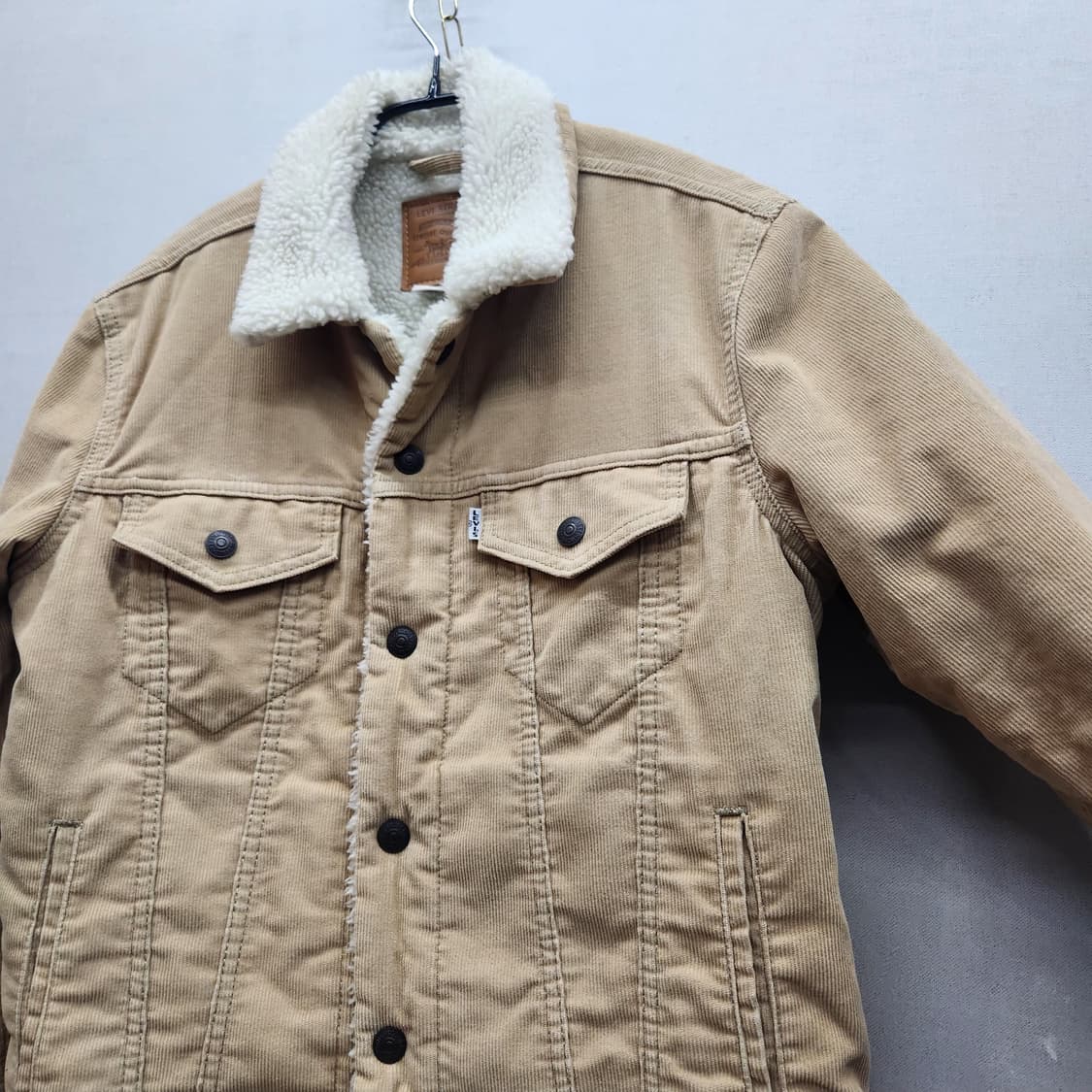 리바이스 쉐르파 코듀로이 투포켓 자켓 S(M) 남여공용 상품이미지3