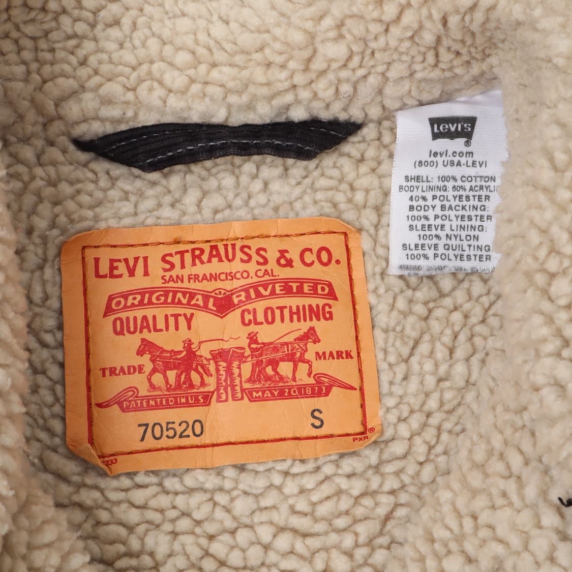 리바이스 코듀로이 쉐르파 트러커 자켓 상품이미지7