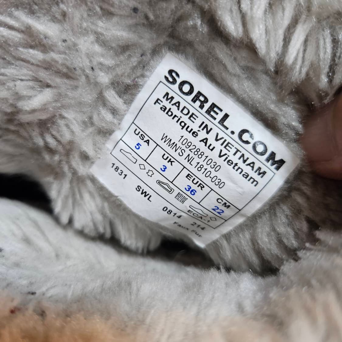 쏘렐(SOREL) 스노우 엔젤 방한 털부츠 220 size 상품이미지7