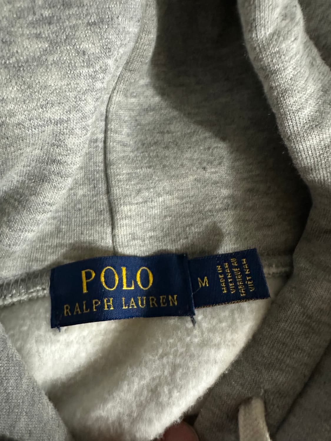 폴로 랄프로렌 후드티 그레이M 상품이미지3