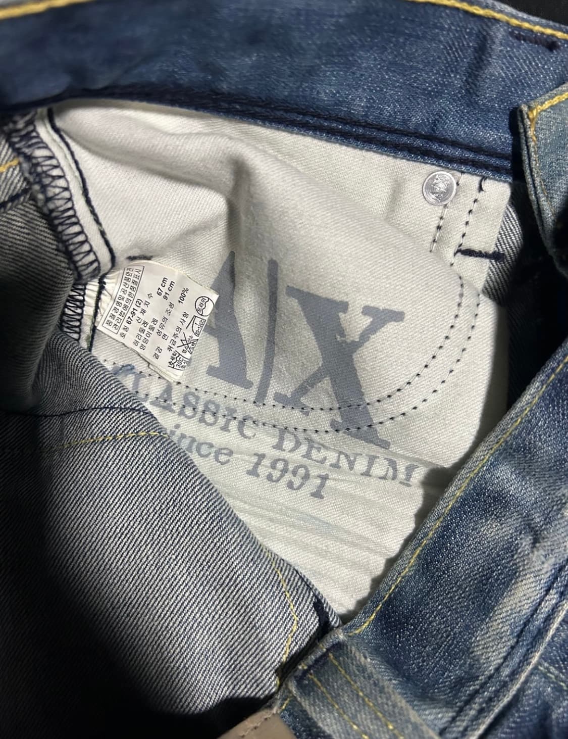 아르마니 데님진 Armani Exchange denim jeans 상품이미지4
