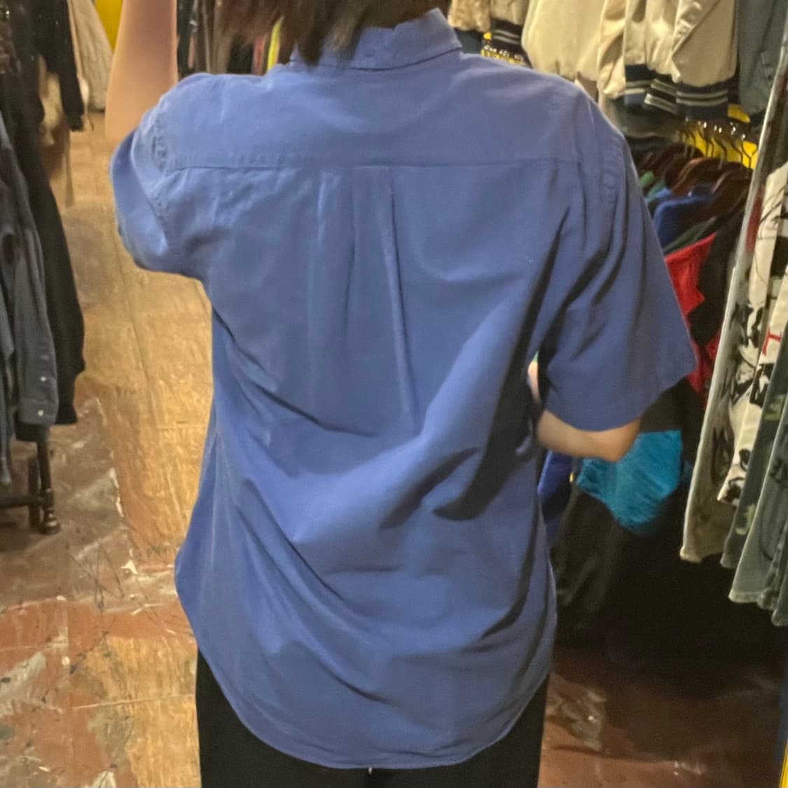 [HI] 폴로 반팔 셔츠 블루 상품이미지5