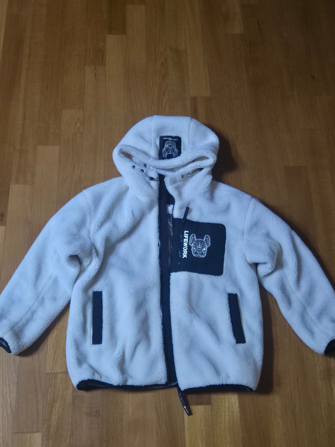 라이프워크 후리스 집업 상품이미지1