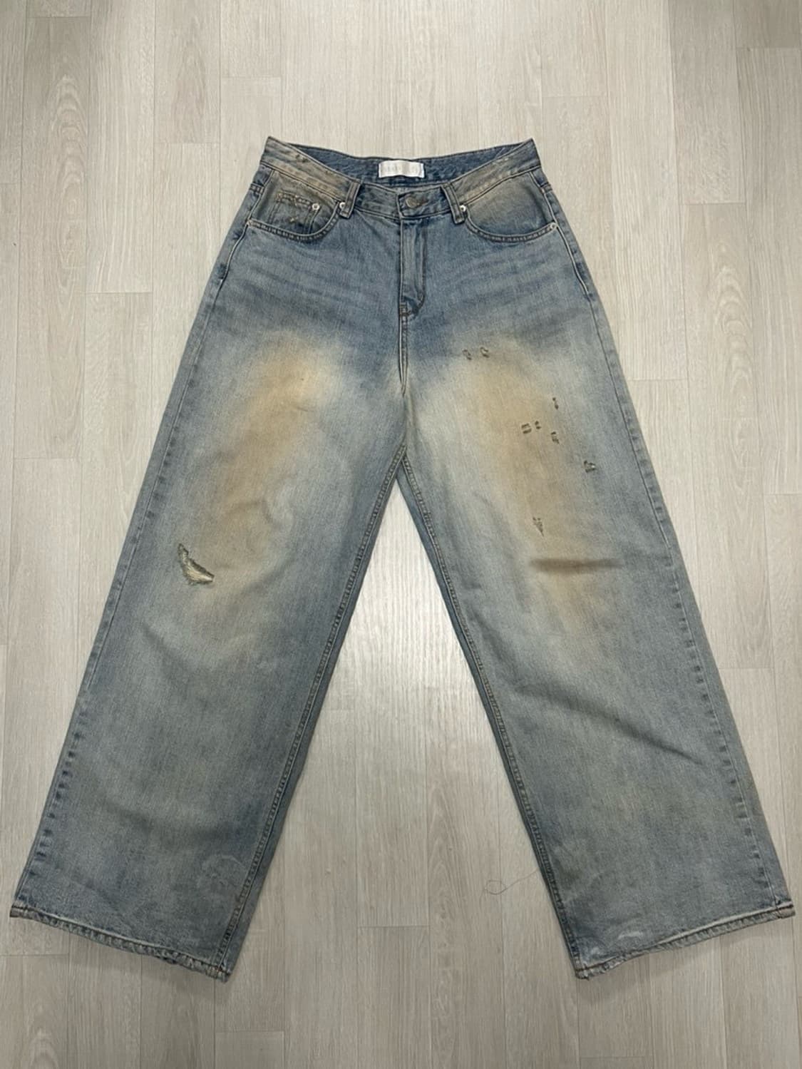 Vintage wash lowlise denim 상품이미지3