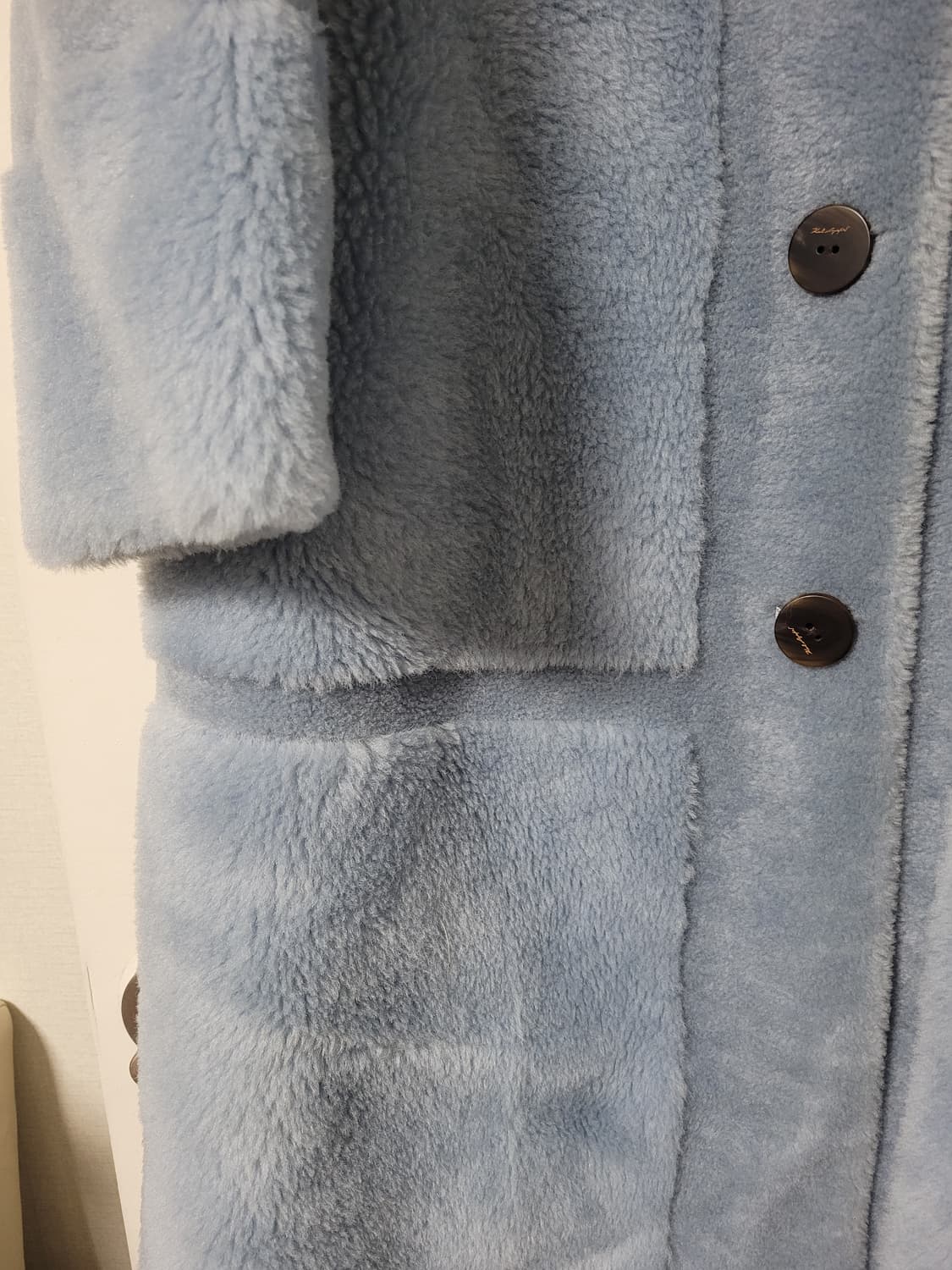 칼라거펠트 사가퍼스 양모 롱 무스탕 상품이미지8