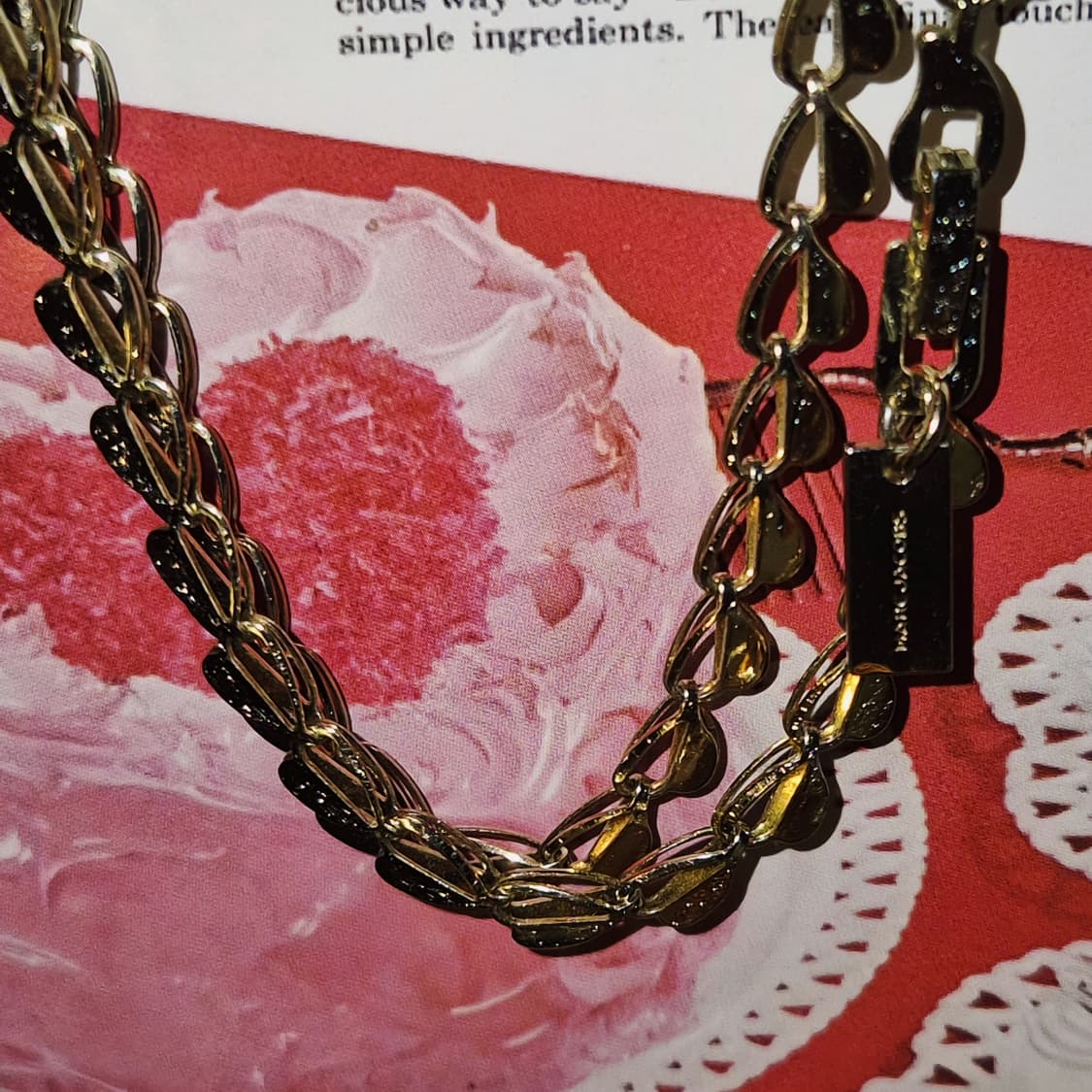 06s 마크제이콥스 골드 하트 링크 체인 목걸이 상품이미지5