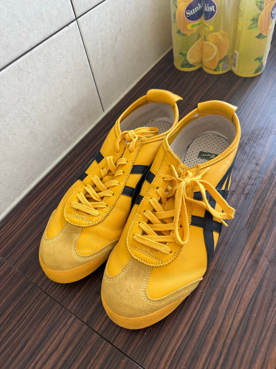 오니츠카 타이거 멕시코 66 옐로우 블랙 290 상품이미지2