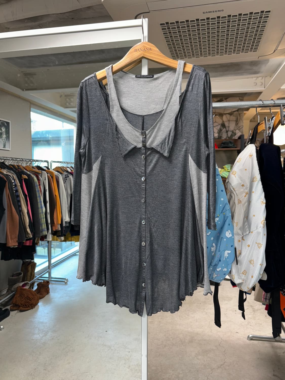 Mb lucas 레이어드가디건 상품이미지2