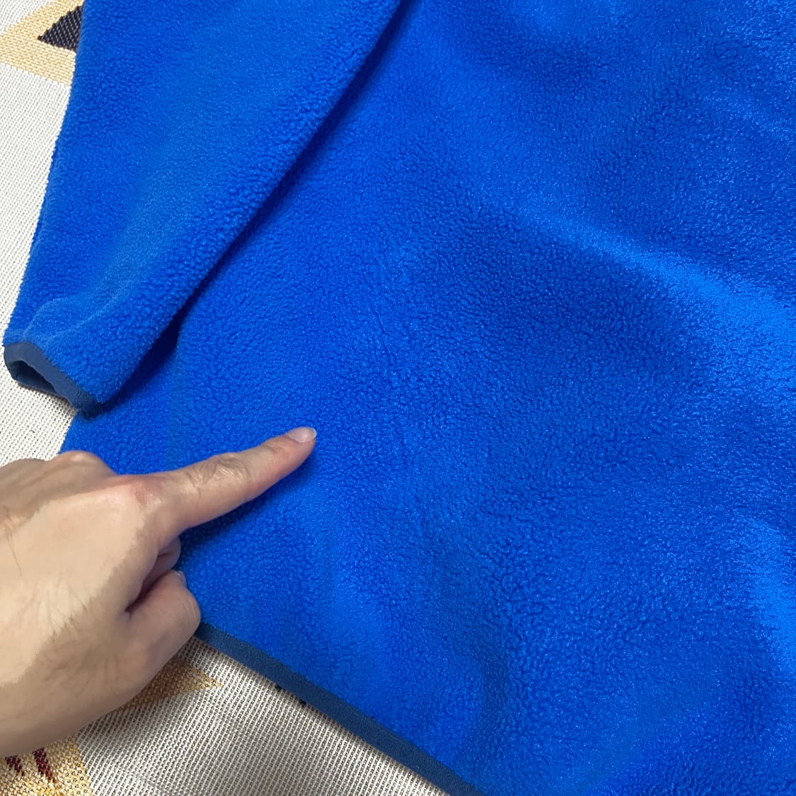 파타고니아 헤비 신칠라 스냅티 m 블루 상품이미지6