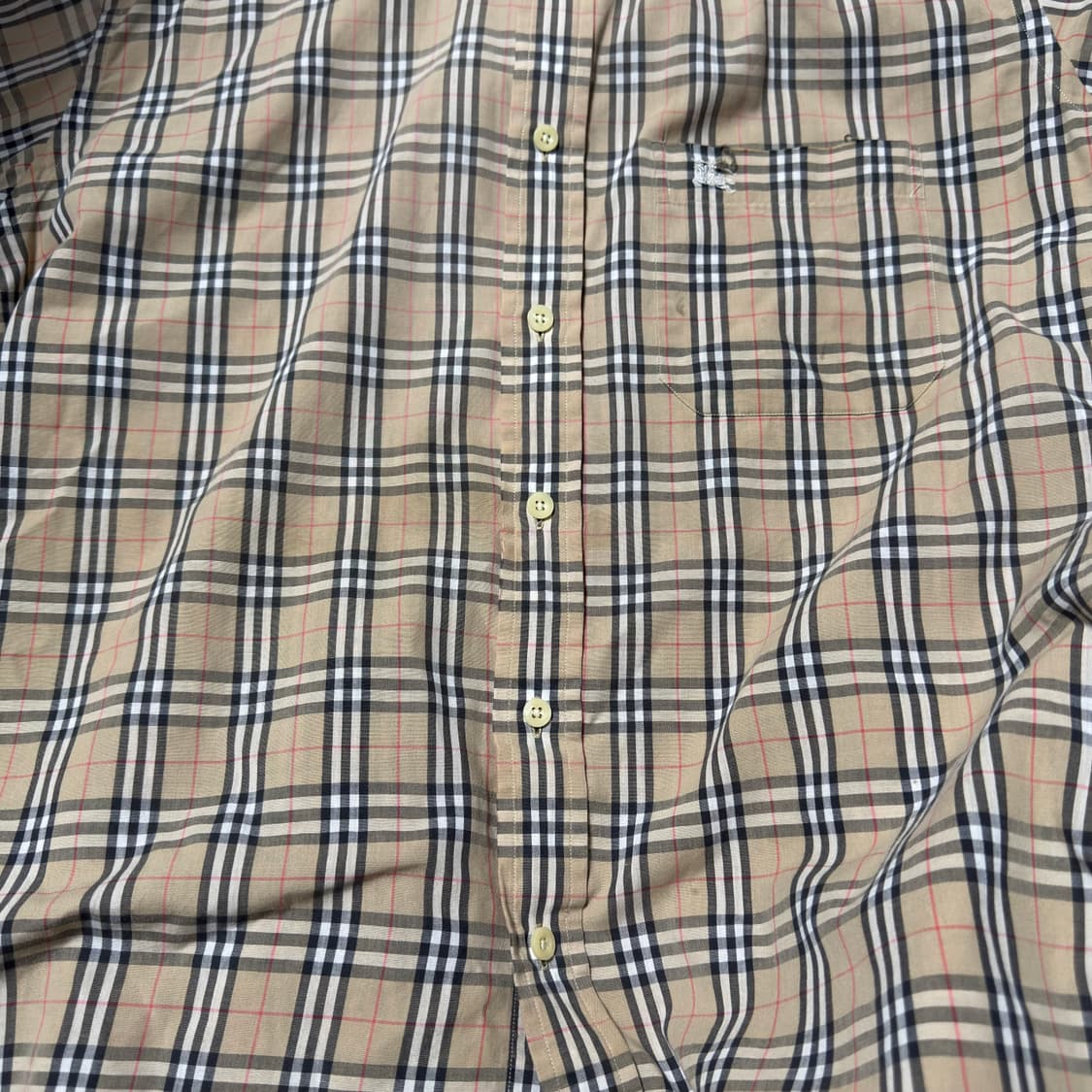 L 버버리 노바체크 반팔셔츠 상품이미지6