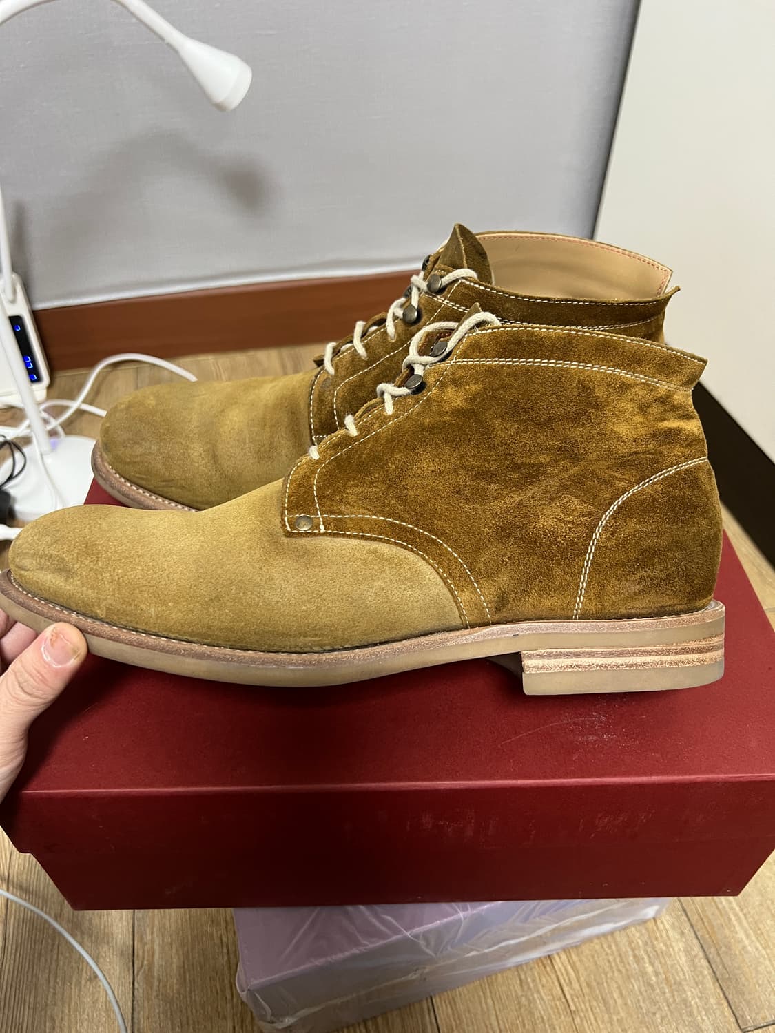 택포29) 그라더스 grds 부츠02 올리브 드랩 265 상품이미지3