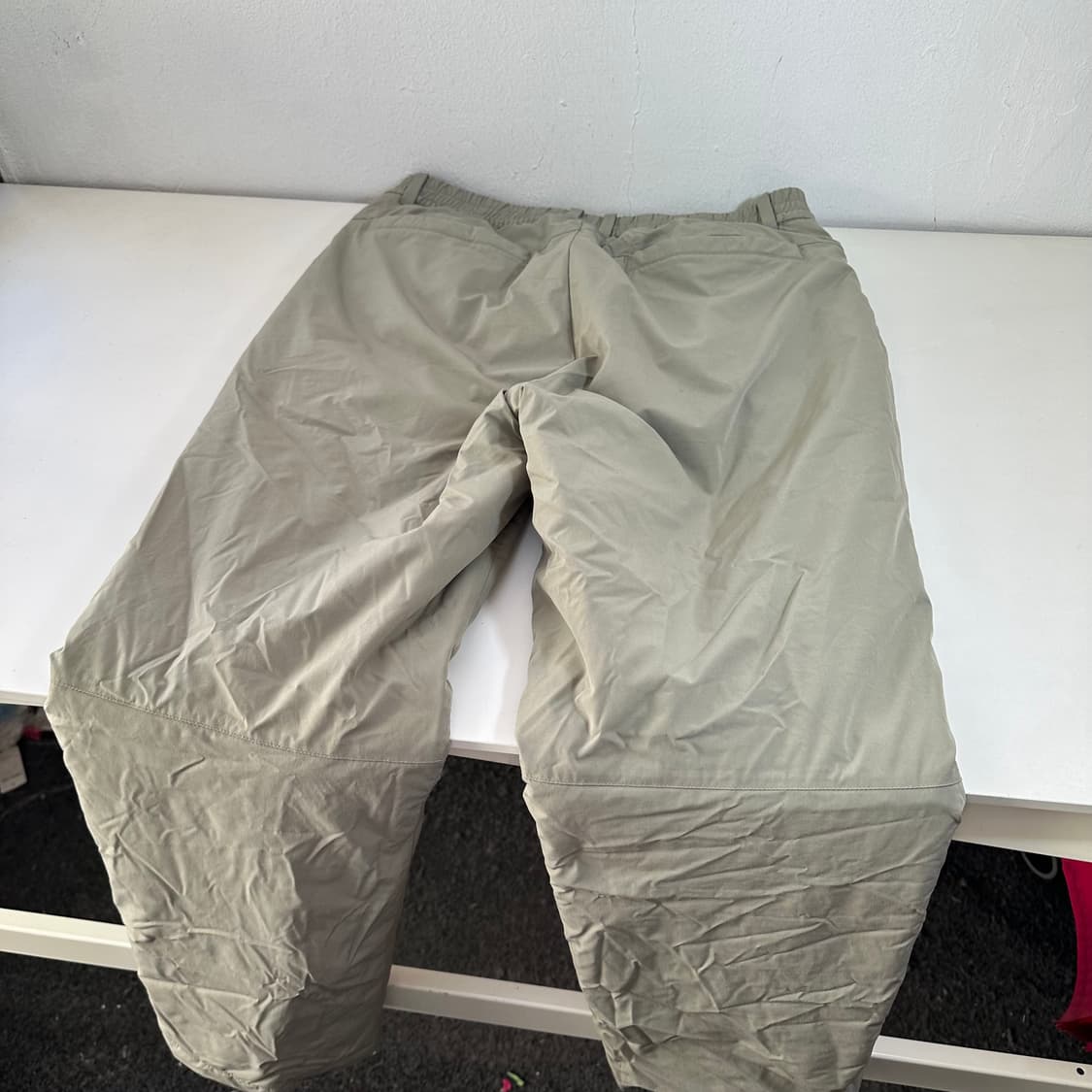 M 아이더 딥베이지 레귤러핏 등산 패딩팬츠 상품이미지7