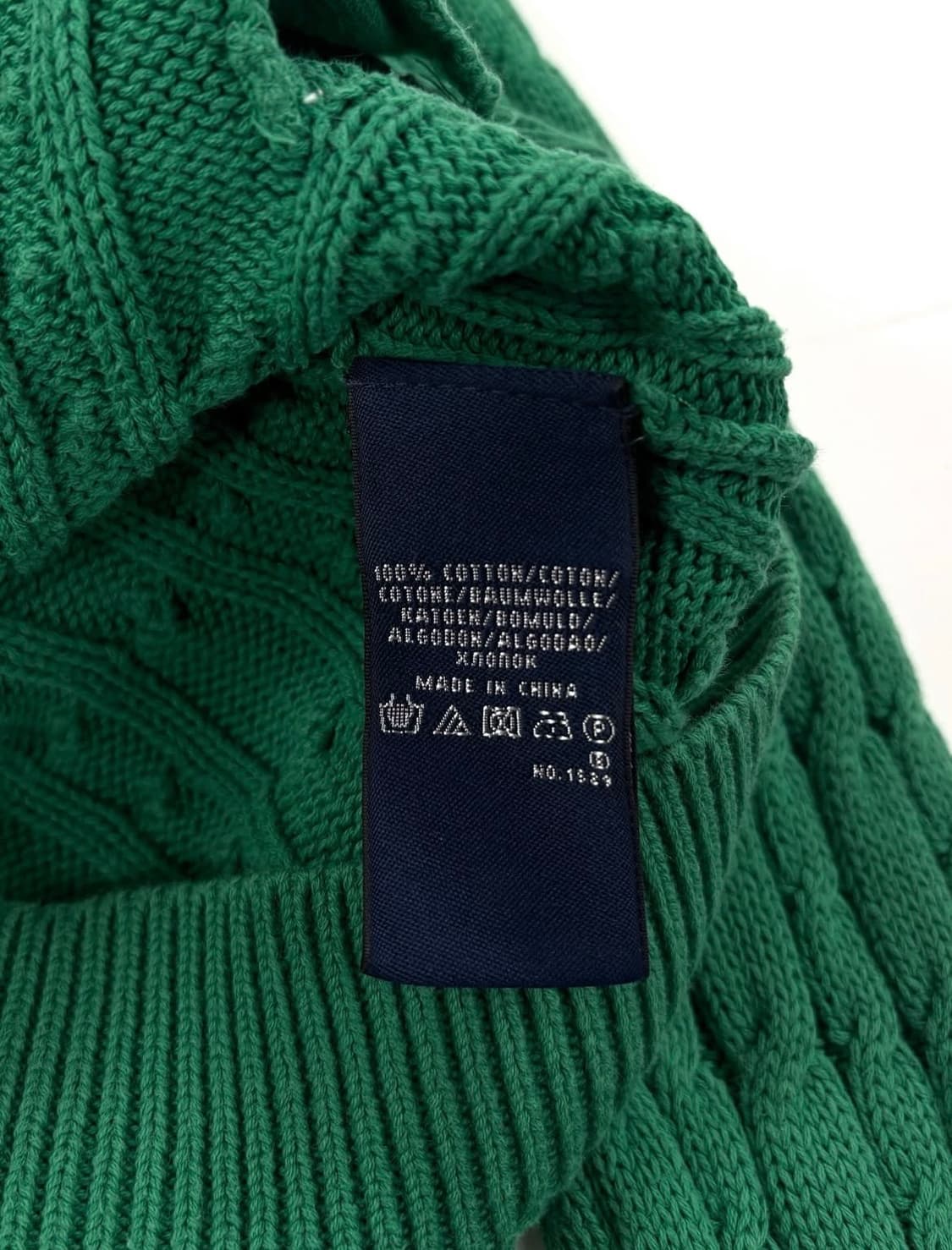 폴로 랄프로렌 여성 꽈배기 니트 가디건   상품이미지4