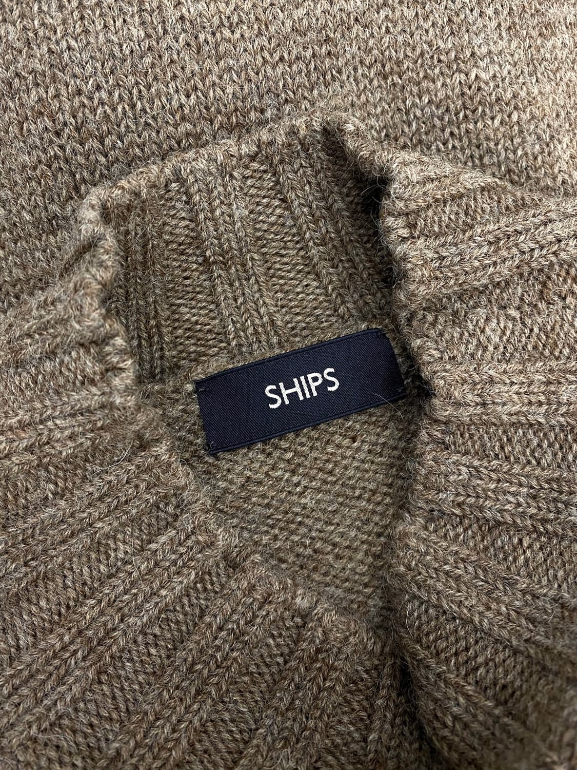 쉽스 울 하프넥 스웨터  상품이미지8