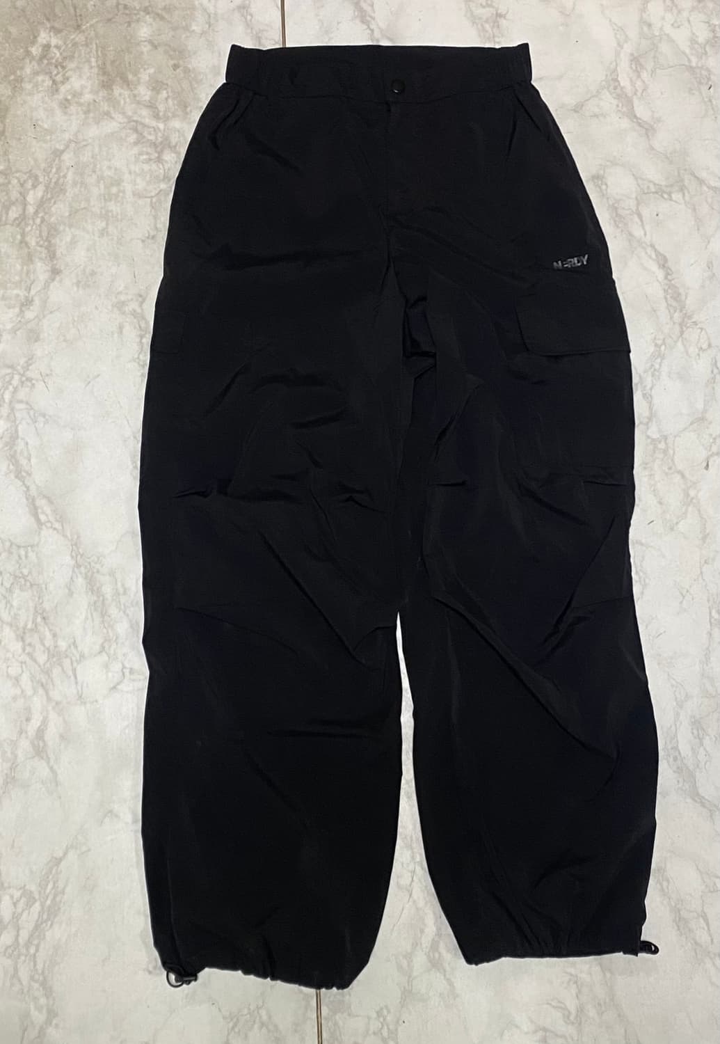 널디 와이드 나일론 스트링 팬츠 허리 30 인치 상품이미지1