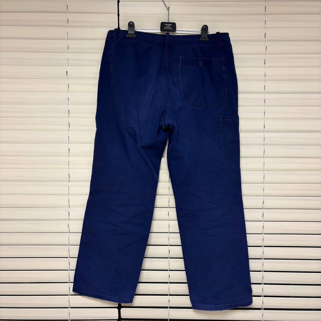 80-90s 빈티지 프렌치 워크 팬츠 페인티드 굿페이드 50 상품이미지2