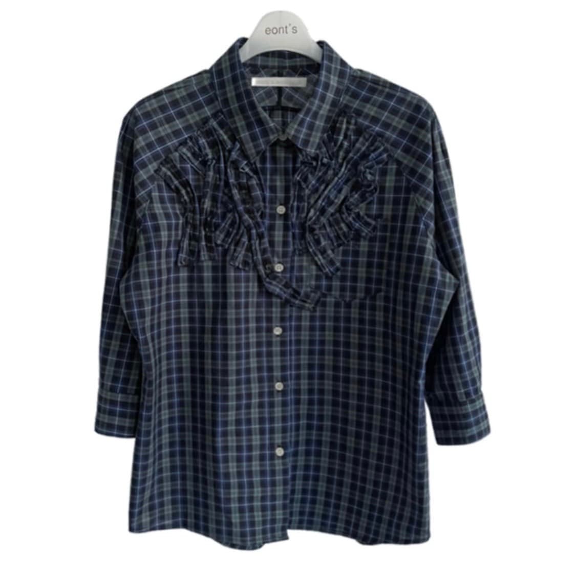 에옹쓰 exclusive habitat frill shirt 상품이미지1