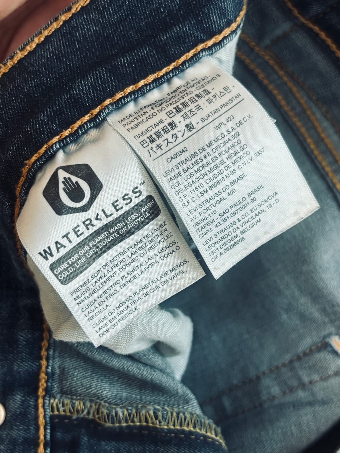 리바이스 / 빈티지 502 오일워싱 청바지 상품이미지8