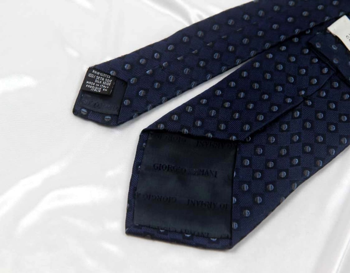 알마니 9.5cm A+등급 남자 명품 넥타이 armani 상품이미지4