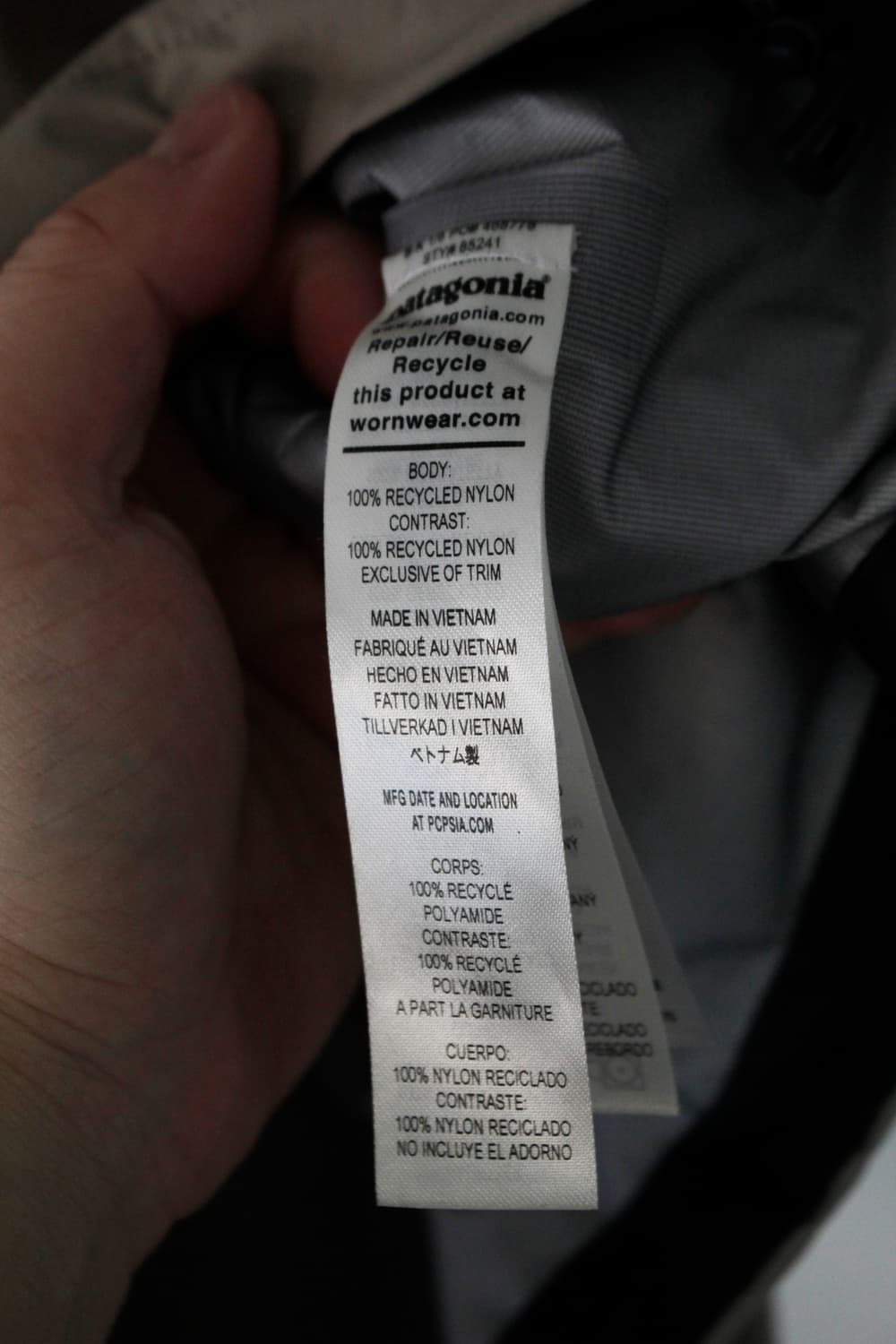 Patagonia Torrent Shell Wind Jacket 상품이미지10