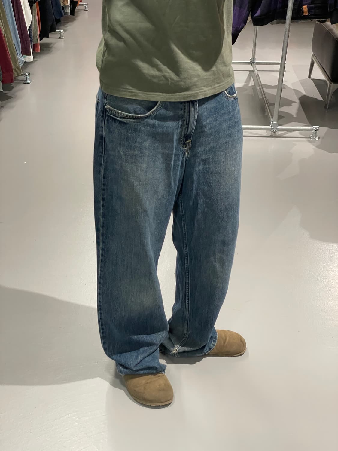 빈티지 루즈핏 데님 팬츠   상품이미지1