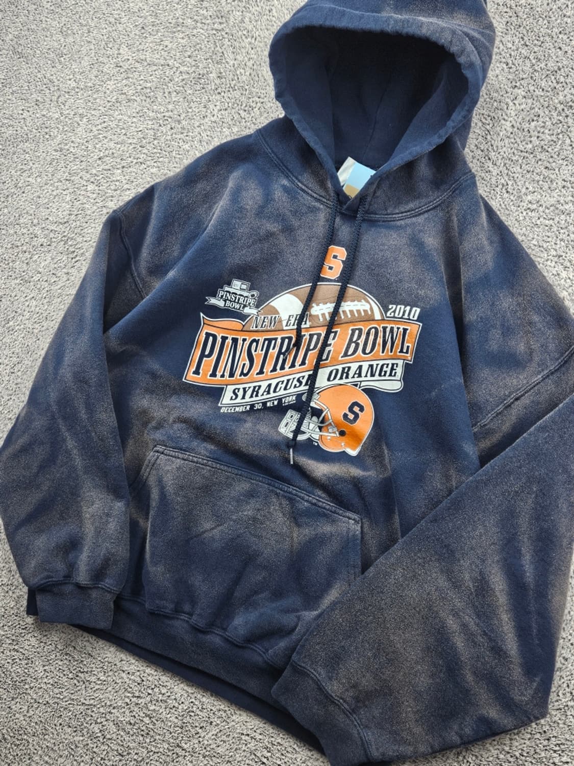 핀스트라이프볼 다잉워시드커스텀 스웻 후드티 ( XL ) / 11459 상품이미지6