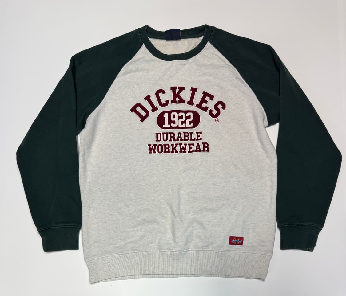 디키즈 Dickies 귀여운 나그랑 배색 맨투맨 상품이미지1